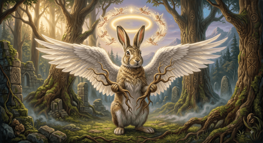 Rabbit presenting the 2 root causes of war in order to understand and prevent it.