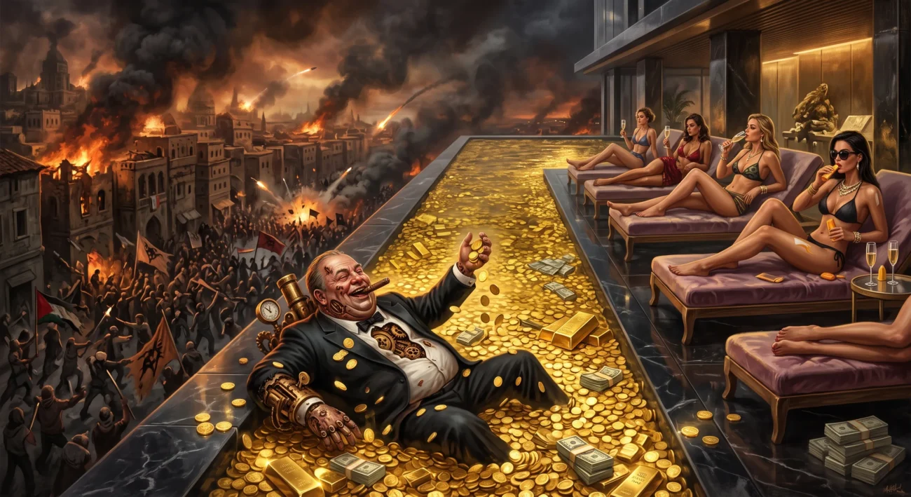 Proof that bourgeoisie industrial money financed the imperial state and wars.